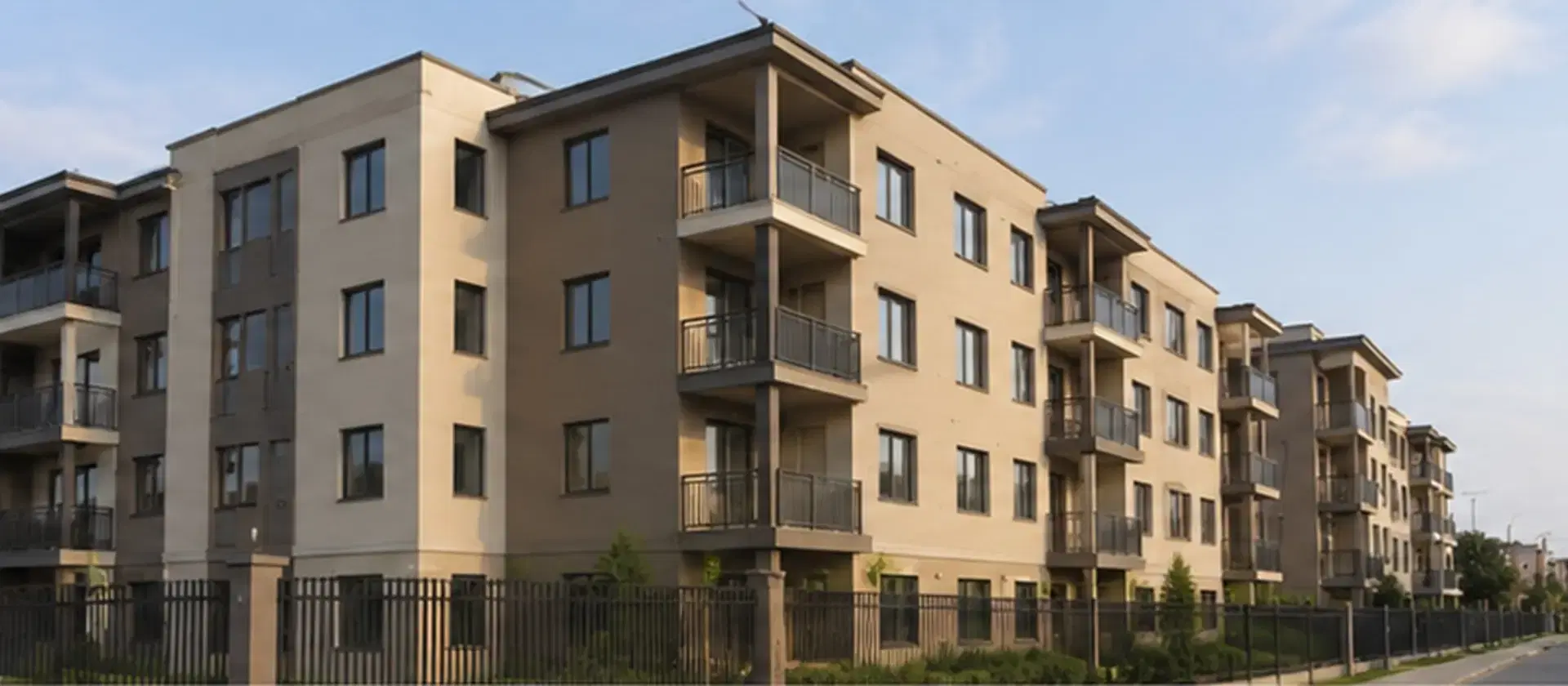 Modern commercial building